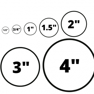 Blank Inventory Circle Labels