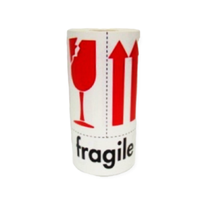 Fragile This Side Up<br> 4 inch x 6 inch<br> 250 Labels Per Roll