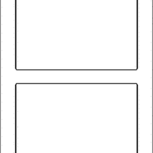 Shipping Labels 2-Up<br> 6.75 inch x 4.25 inch<br> 20 Peel & Stick Labels