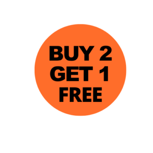 Buy 2 Get 1 Labels<br> 1.5 inch Round<br> 1,000 Labels Per Roll
