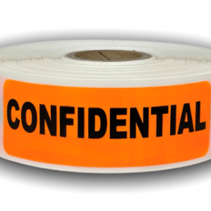 Confidential Labels<br> 1 x 3 inch<br> 300 Labels Per Roll