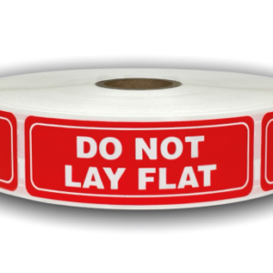 Do Not Lay Flat Labels<br> 1 inch x 3 inch<br> 300 Labels Per Roll