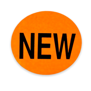 New Labels<br> 1.5 inch Round<br> 1,000 Labels Per Roll