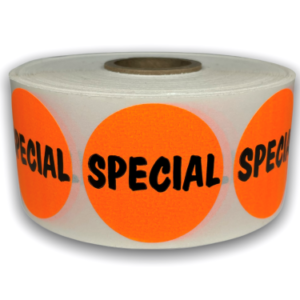 Special Labels<br> 1.5 inch Round<br> 1,000 Labels Per Roll