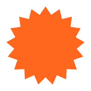 Starburst Labels<br> 2 inch<br> 500 Labels Per Roll